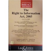 Law & Justice Publishing Co's The Right to Information Act, 2005 Bare Act 2024